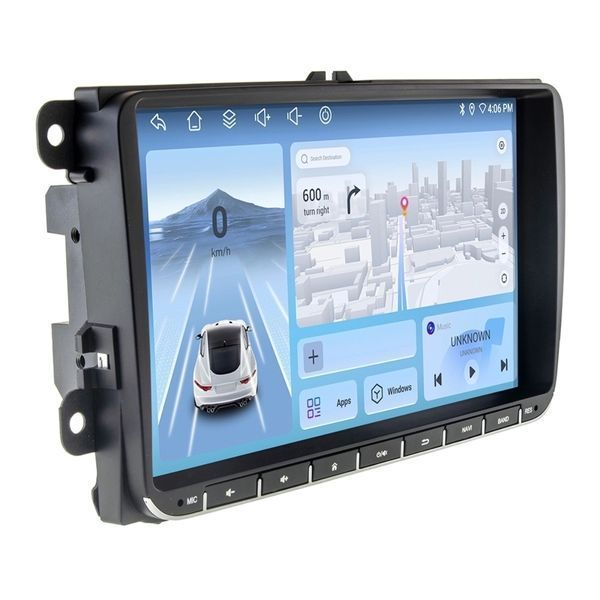 Автомобильная мультимедийная система VW Android 9" DSP 4G v2 (4/64 ГБ) для Volkswagen, Skoda и SEAT с Android 13, QLED, CarPlay/Android Auto 006919 фото
