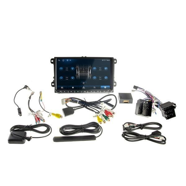 Автомобильная мультимедийная система VW Android 9" DSP 4G v2 (4/64 ГБ) для Volkswagen, Skoda и SEAT с Android 13, QLED, CarPlay/Android Auto 006919 фото