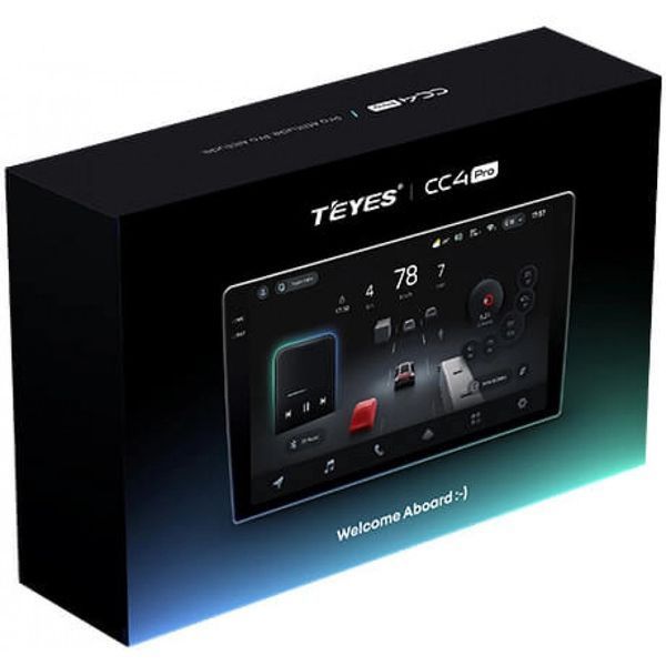 Автомобільна мультимедійна система Teyes CC4 Pro 10.36" 2K 8/128 GB Android 13, 4G, DSP, QLED, CarPlay, Android Auto 68639 фото