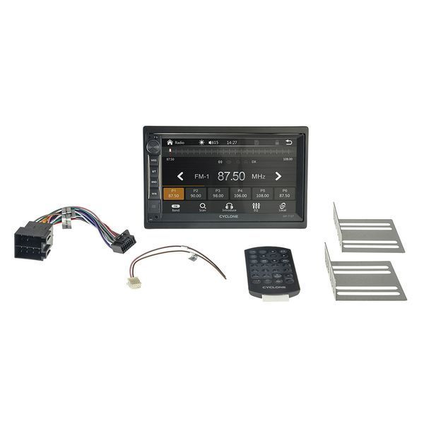 Автомобильная мультимедийная система Decker DV-712W 2DIN с дисплеем 7", Bluetooth, CarPlay, Android Auto 10286 фото