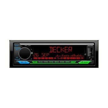 Автомагнітола Decker MDR-125 BT 1 DIN 001386 фото