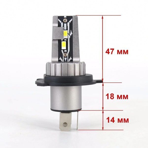 Лампа для фар светодиодная Cyclone Type-32 H4 Hi/Low 6000K 15W 001420 фото