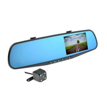Відеореєстратор дзеркало Nextone MR-12 з дисплеєм 4.3" та додатковою камерою 9065 фото