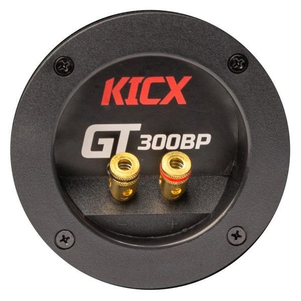 Автомобильный пассивный сабвуфер KICX GT 300BP 12" 200 Вт RMS, 500 Вт Max, фазоинвертор, 4 Ом 83428 фото