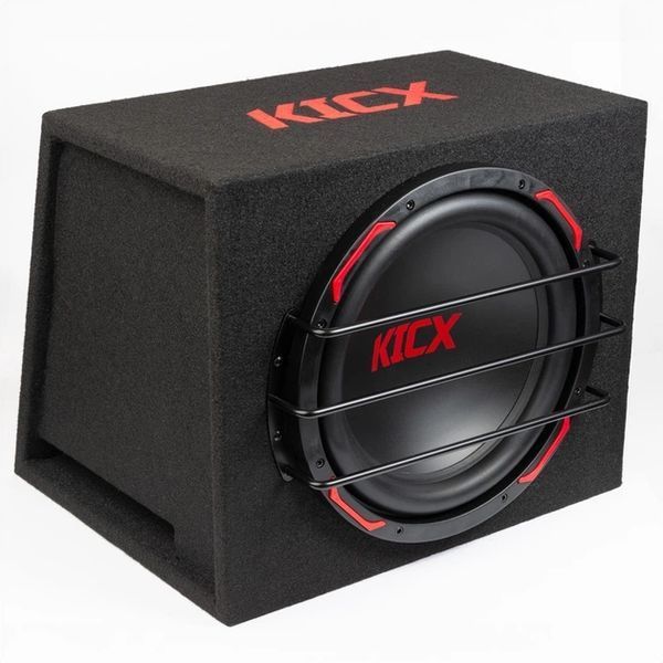 Автомобильный пассивный сабвуфер KICX GT 300BP 12" 200 Вт RMS, 500 Вт Max, фазоинвертор, 4 Ом 83428 фото