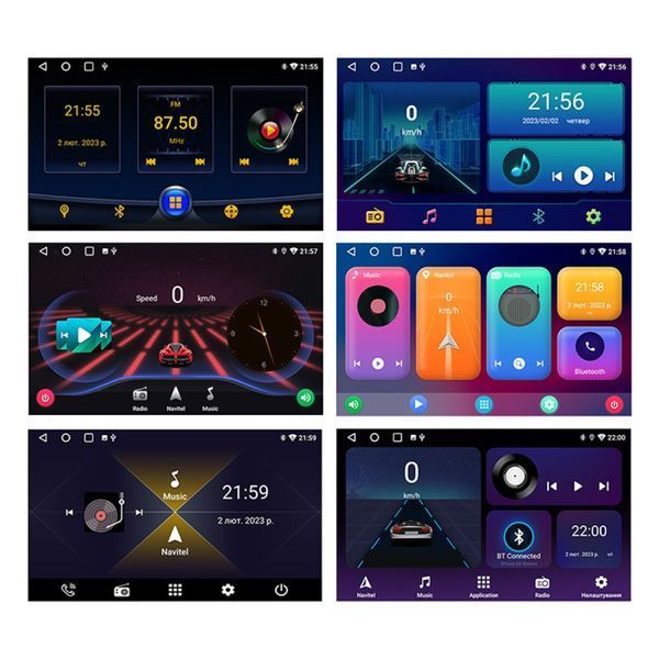 Автомобильная мультимедийная система Cyclone C10-001 CPL 2DIN Android 10466 фото