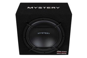 Активний автомобільний сабвуфер Mystery MBB-306A 12" 250 Вт RMS, 4 Ом 64008 фото