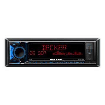 Автомагнітола Decker MDR-112 BT 1 DIN 10637 фото