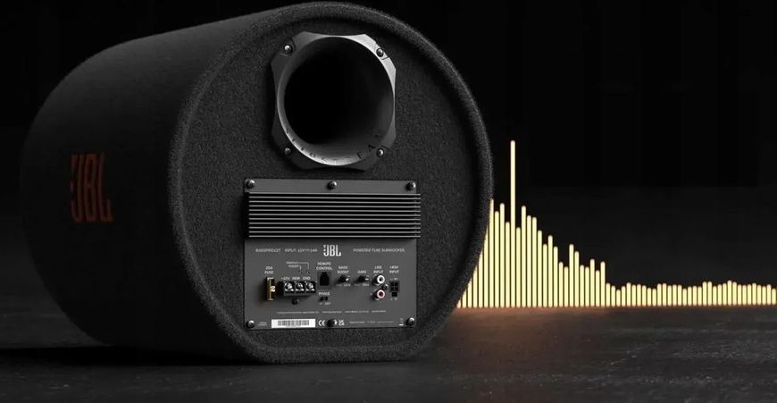 Активний автомобільний сабвуфер JBL BassPro Tube 12T 12" 150 Вт RMS 83413 фото