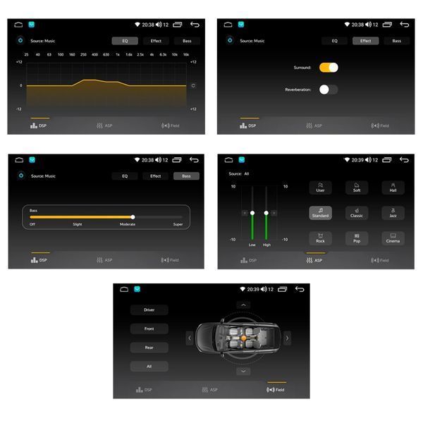 Автомобільна мультимедійна система Cyclone MP-7099A v4 2DIN 7" QLED 4/64 GB Android 13, 4G, CarPlay, Android Auto, GPS, Wi-Fi, Bluetooth 009921 фото
