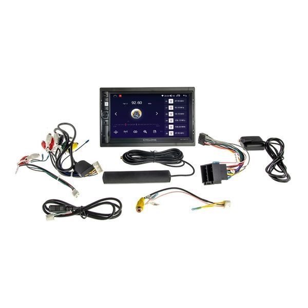 Автомобільна мультимедійна система Cyclone MP-7099A v4 2DIN 7" QLED 4/64 GB Android 13, 4G, CarPlay, Android Auto, GPS, Wi-Fi, Bluetooth 009921 фото