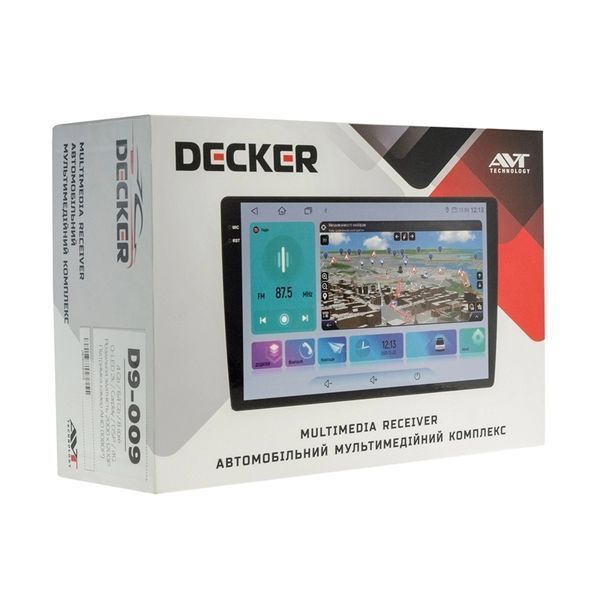 Автомобильная мультимедийная система Decker D9-009 9.5&Prime; 4/64 ГБ DSP 4G 2K Android 14 009898 фото